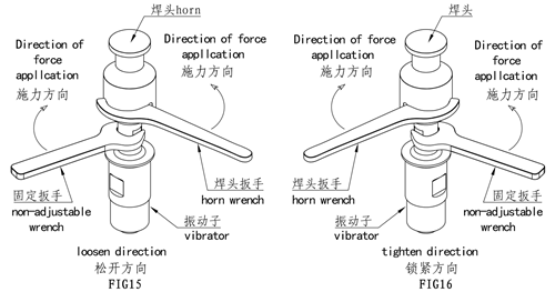 超声波花边机焊头检查